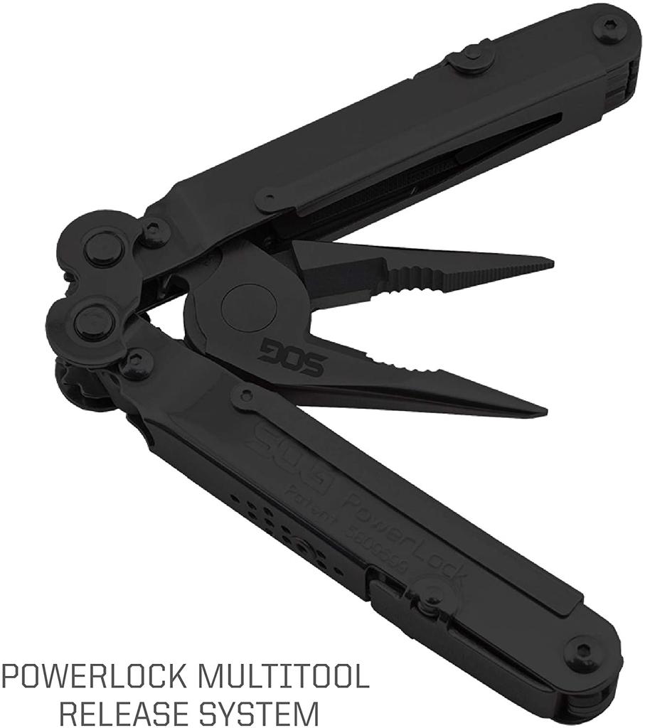 Miniatura Multiherramienta PowerLock EOD - Black Oxide - Nylon Sheath