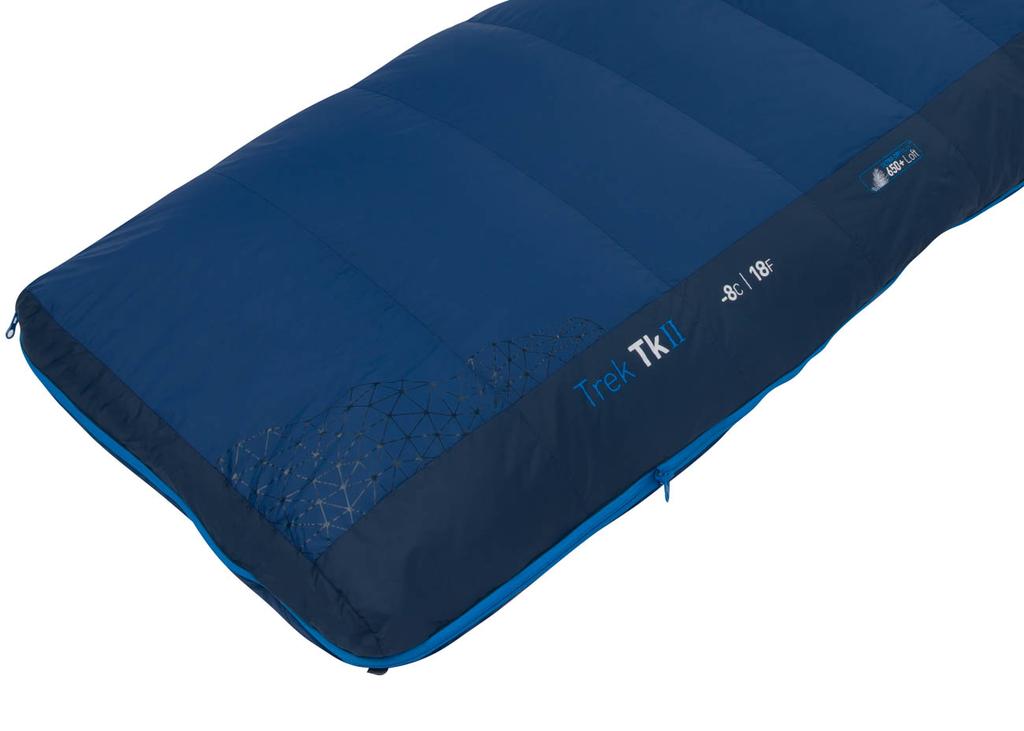 Miniatura Saco de Dormir Trek TK II Long -8°C