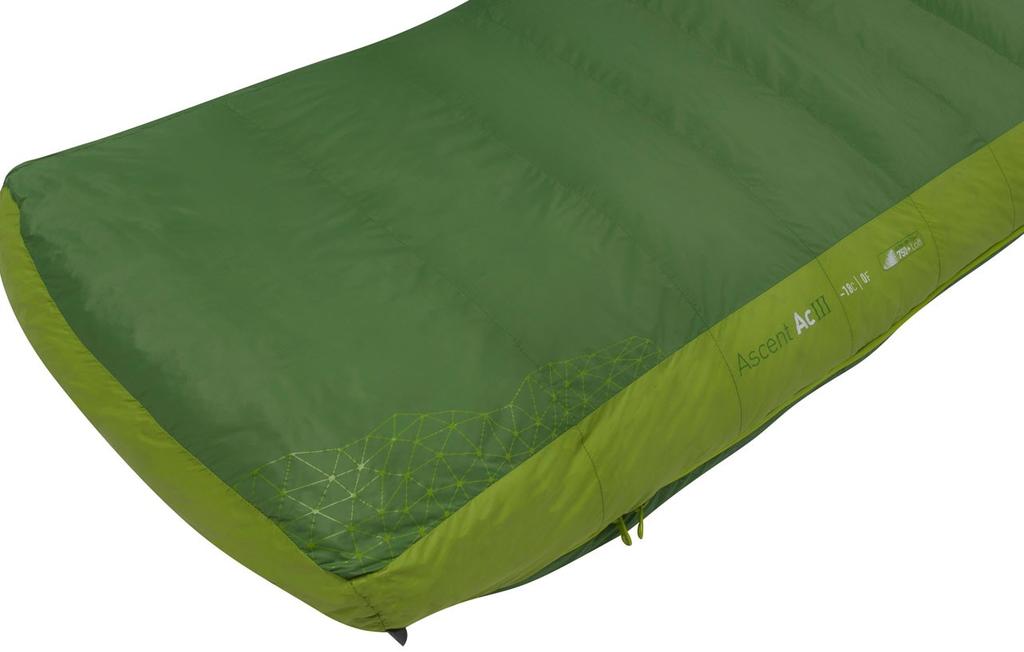 Miniatura Saco de Dormir Ascent AC III Long -11°C