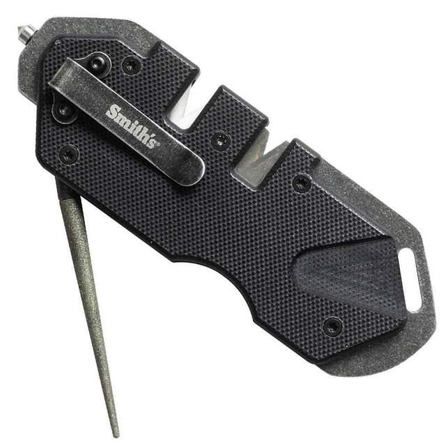 Miniatura Kit Navaja Desert Tan Campaign y Afilador PP1-Mini Tactical