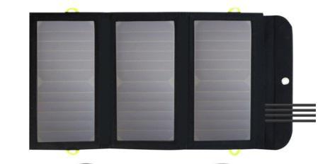 Panel Solar Externo SP 5V 21W + Bateria