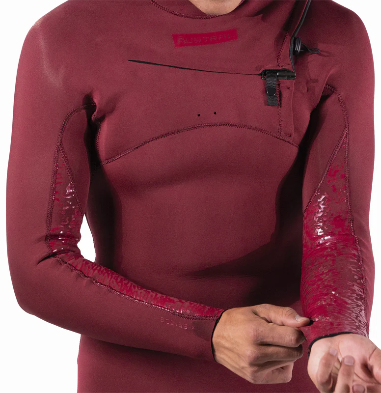 Trajes De Invierno Wetsuits Fuego 43MM - Color: Burgondy