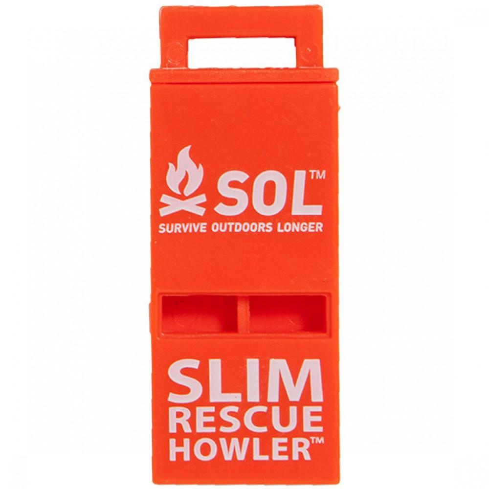 Silvatos Slim Rescue Howler Whistle, 2/Pack