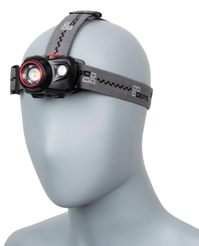 Linterna Frontal Power Max 580 Lumens - Color: Negro