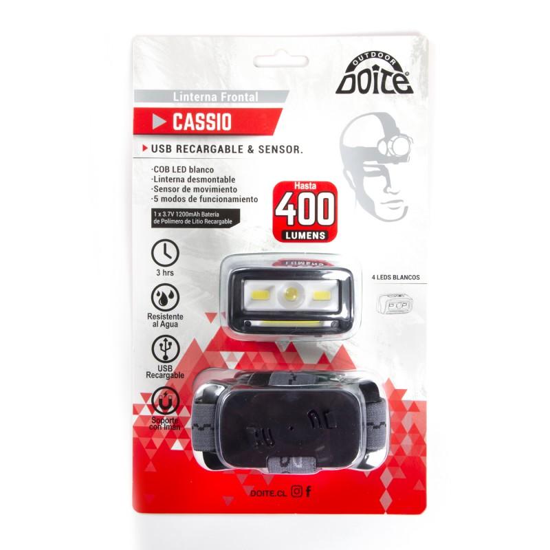 Miniatura Linterna Frontal Cassio 400 Lumens