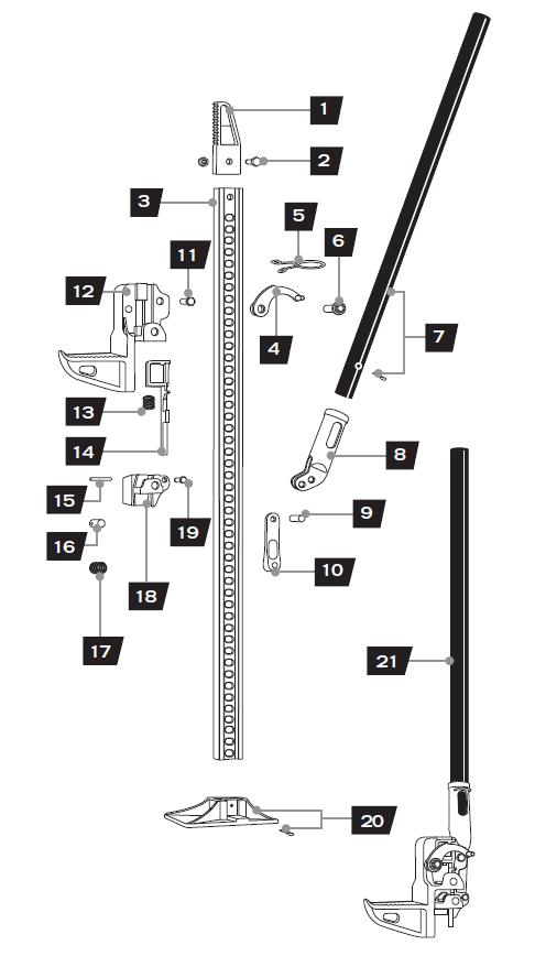 Kit de Reparación Hi Lift FK-1