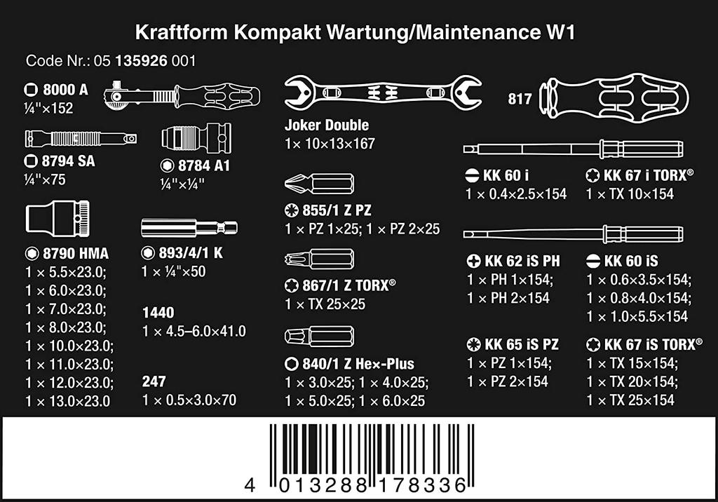 Kit De Herramientas De Mantenimiento, 35 Piezas