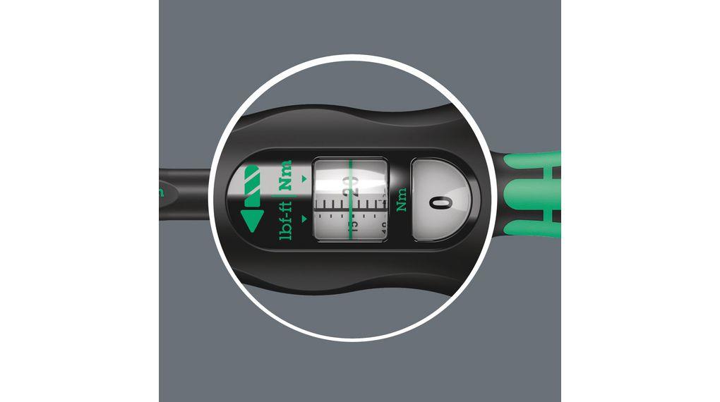 Llave Dinamométrica 1/4?, 2,5 – 25 Nm Con Dados, 16 Piezas