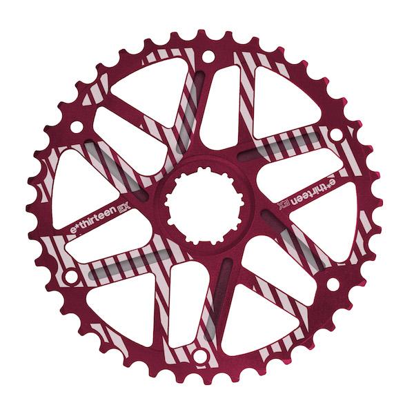 Corona 42 one up comp Sram 36T - Color: Rojo