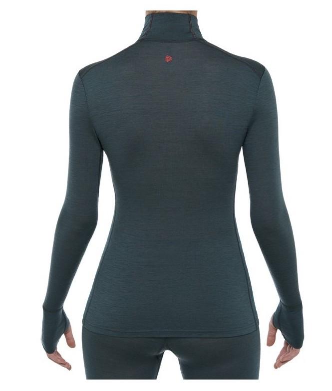 Polera Merino One50 LS 1/2 Zip Women
