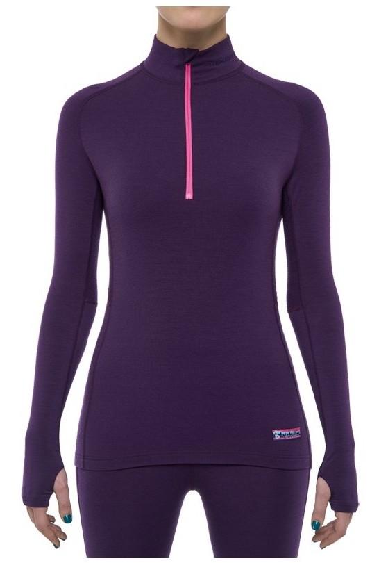 Polera Merino Arctic LS 1/2 Zip Women