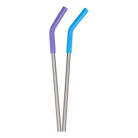 Set 2 Bombillas Acero Inoxidable Multicolor
