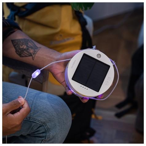 Lampara Solar Enrollable Solar Strings Color