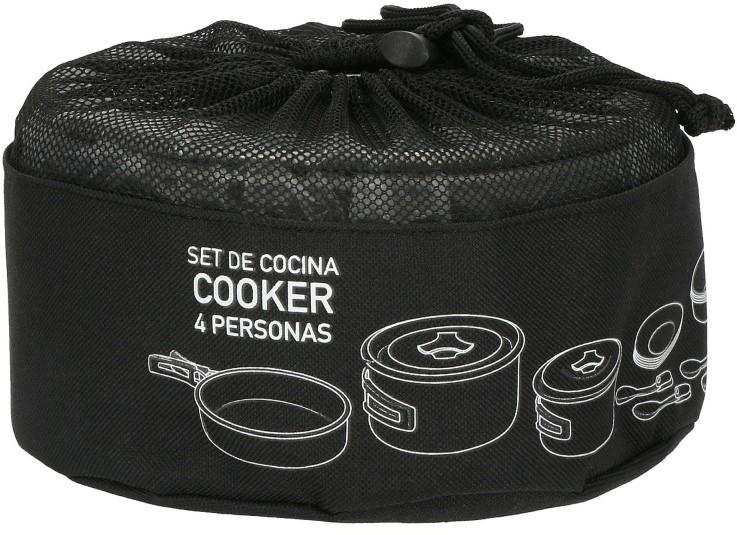 Miniatura Set De Cocina Cooker 4/P Con Sarten