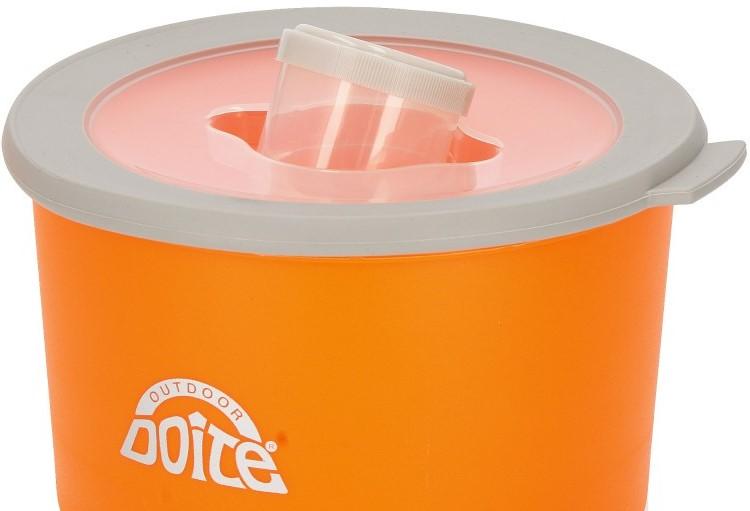 Miniatura Set De Recipientes y Bowls - Color: Naranja