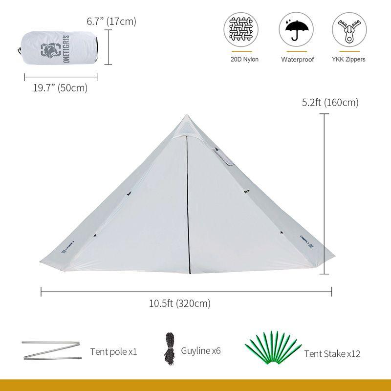 Miniatura Carpa Smokey Hut