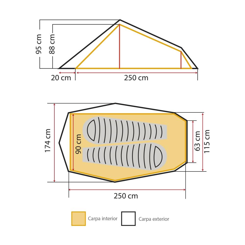 Carpa Aucar 200 HangPro Tent