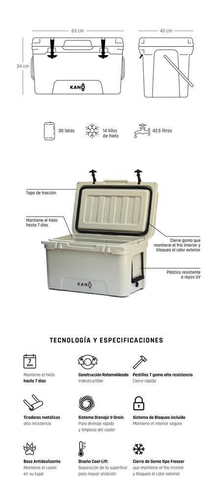 Cooler O´Higgins 45QT