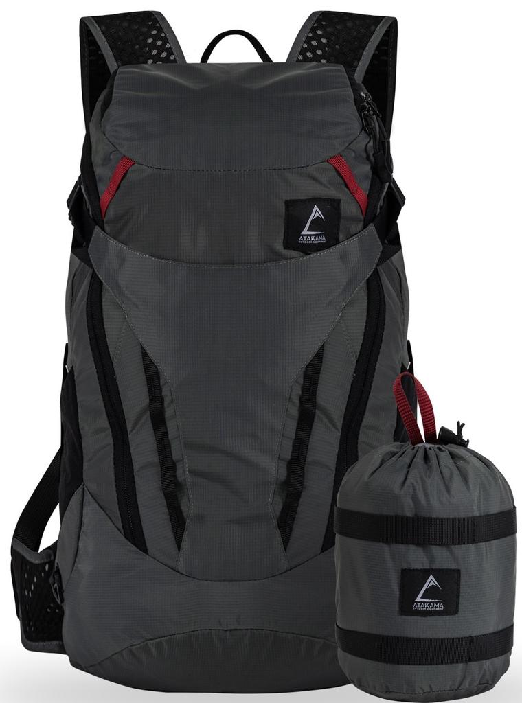 Mochila Plegable Carbon 28L