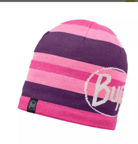 Gorro Knitted Y Polar Ovel Plum