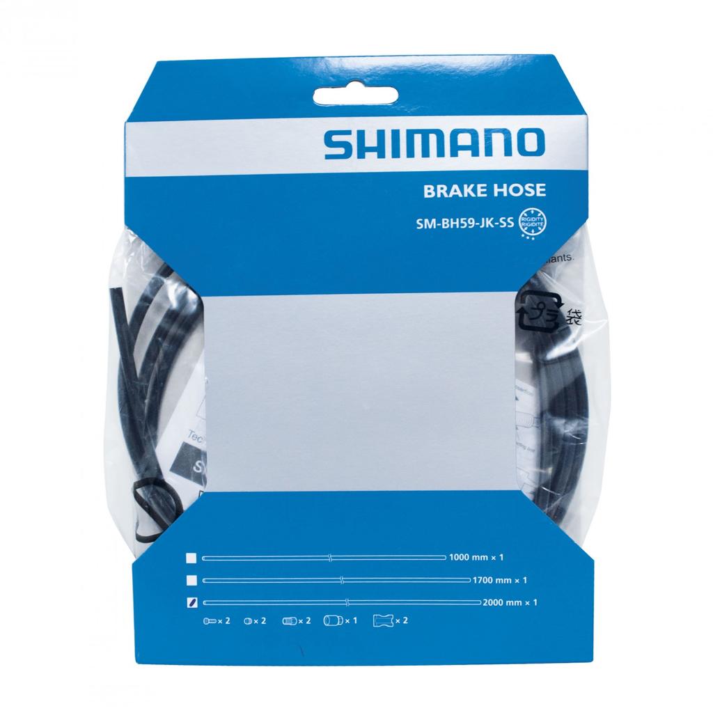 Manguera Freno Trasero Hidráulico Shimano Sm-Bh59-Jk-Ssmtb2000mm Blackn
