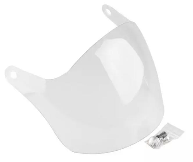 Visor De Casco Largo Transparente