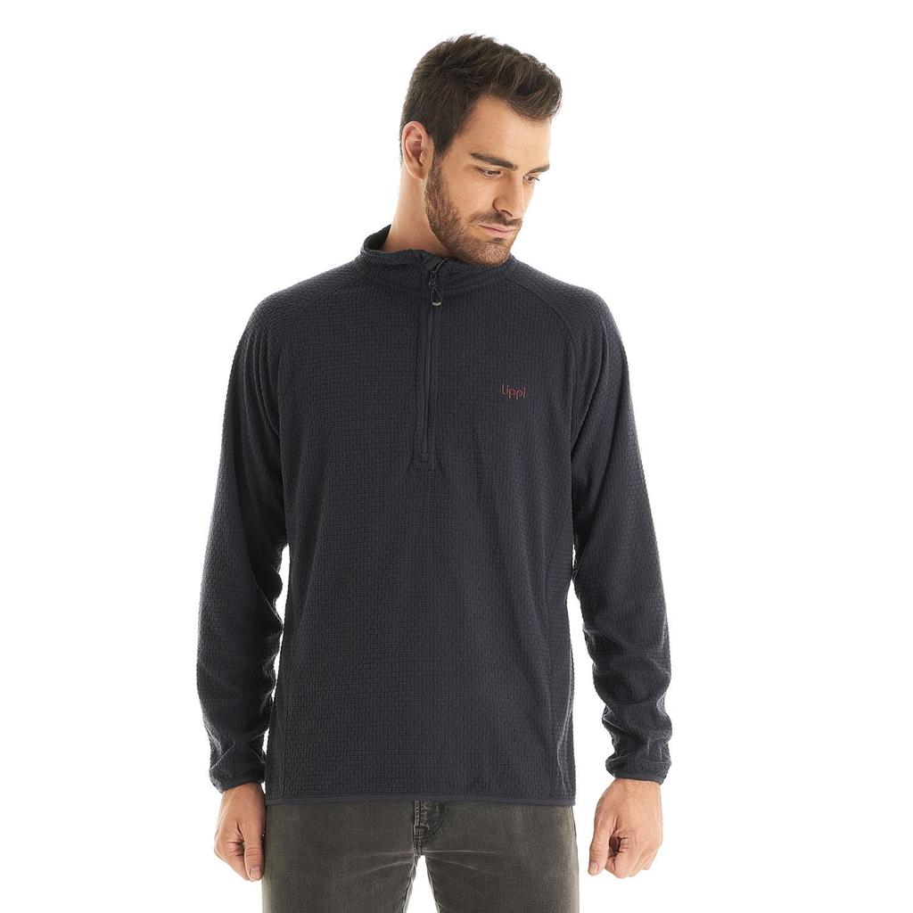 Poleron Hombre Jacaranda Nano-F 1/4 Zip I21