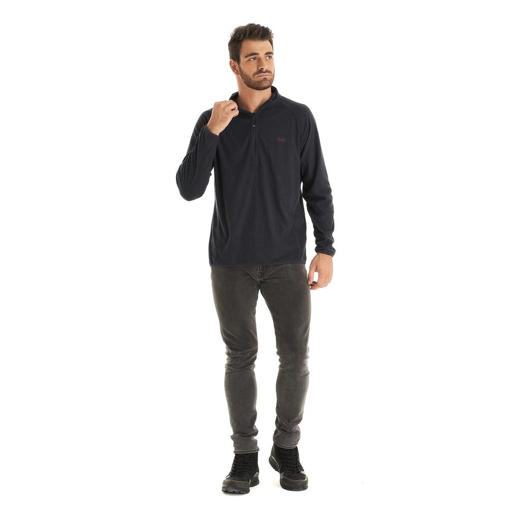 Poleron Hombre Jacaranda Nano-F 1/4 Zip I21