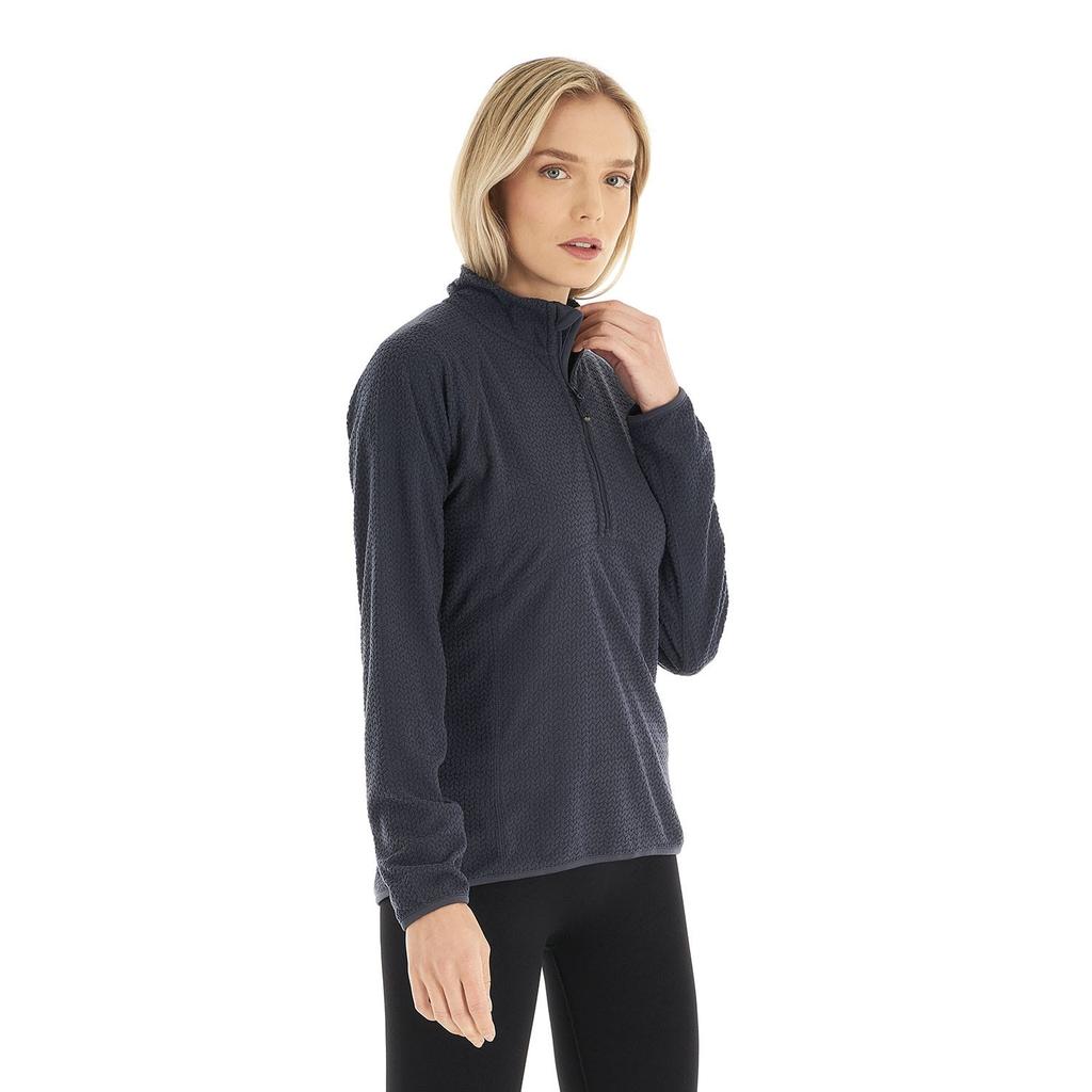 Miniatura Poleron Mujer Jacaranda Nano-F 1/4 Zip I21