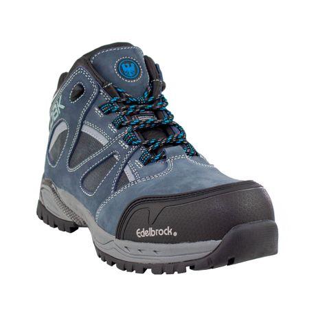 Botin De Seguridad Edbk 177 - Color: Azul-Negro