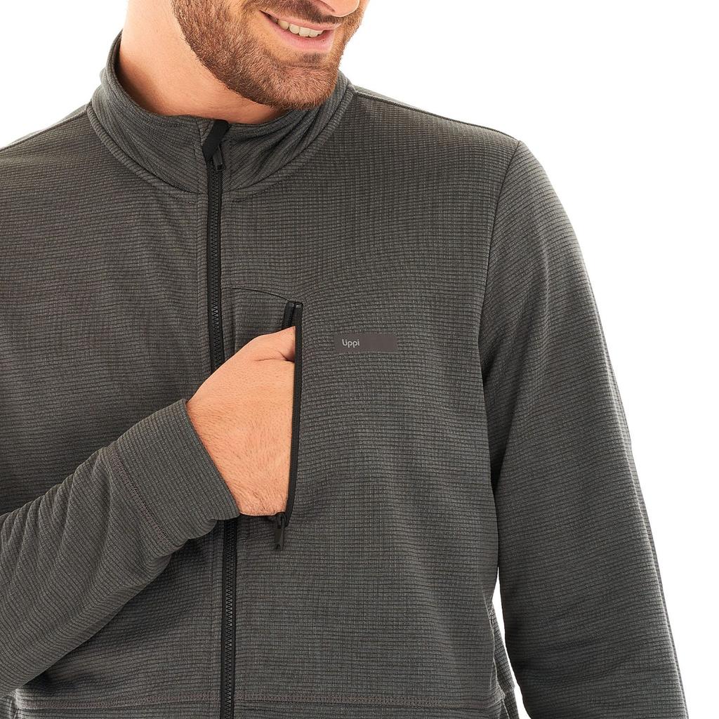 Miniatura Poleron Hombre Orbital Nano-F Full Zip I21