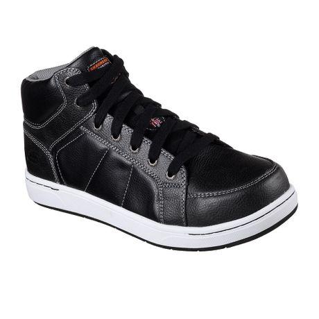 Zapatilla De Seguridad Hombre Stirling - Color: Negro-Blanco