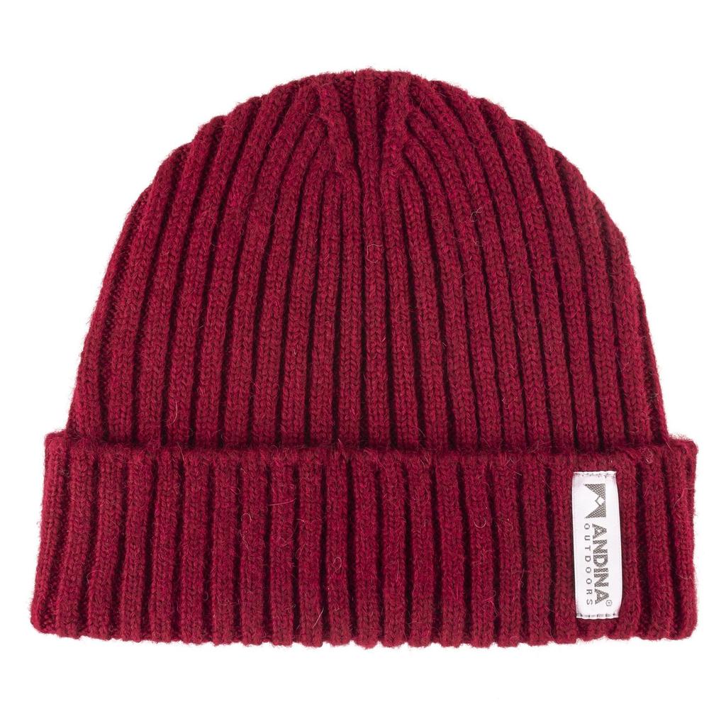 Miniatura Gorro Viento Chunky Alpaca Premium y Merino