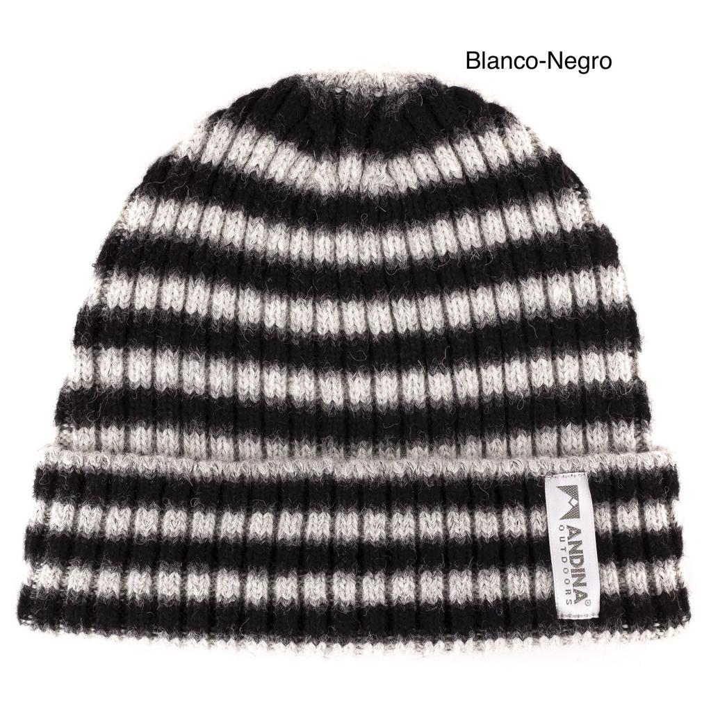 Miniatura Gorro Viento Chunky Alpaca Premium y Merino