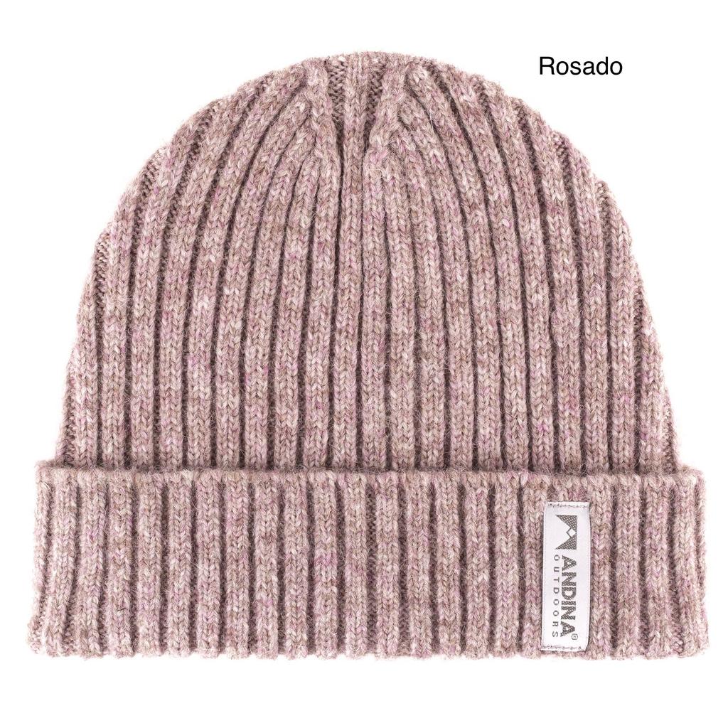 Miniatura Gorro Viento Chunky Alpaca Premium y Merino