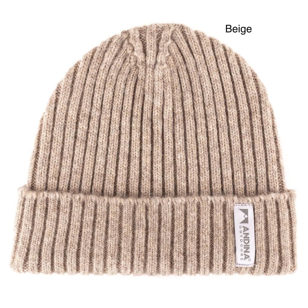 Miniatura Gorro Viento Chunky Alpaca Premium y Merino