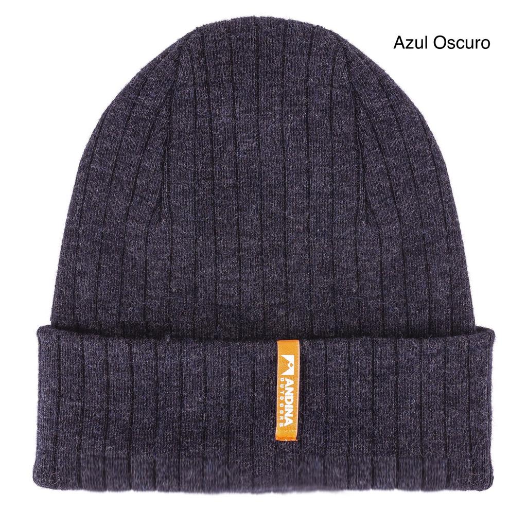 Miniatura Gorro Sereno Reversible Alpaca Premium Merino y Bambú