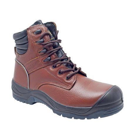 Botin De Seguridad Falcon New NT 992 - Color: Café-Negro