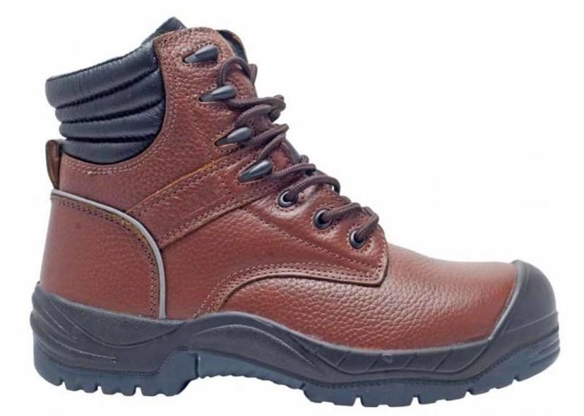 Botin De Seguridad Falcon New NT 992 - Color: Café-Negro