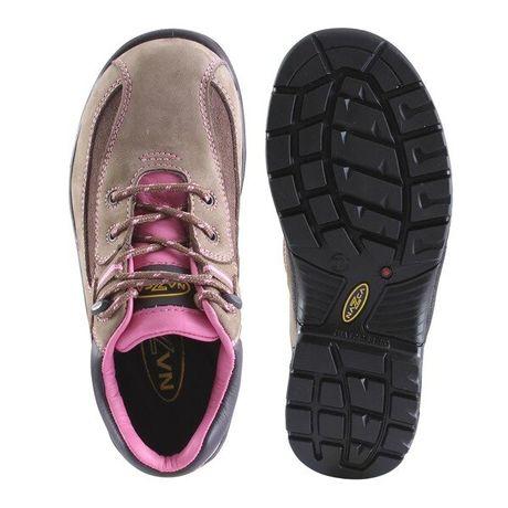 Miniatura Zapato De Seguridad Femenino Nu 110 - Color: Café-Rosado