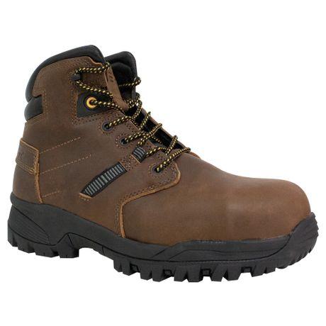 Botin De Seguridad Def910 - Color: Café-Negro