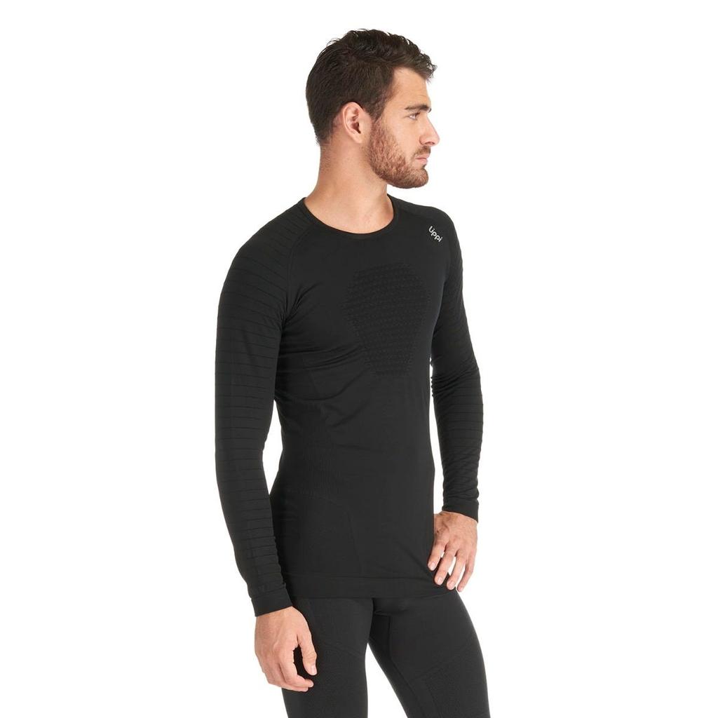 Miniatura Primera Capa Hombre Skintec 2000 Seamless Top I21 - Color: Negro