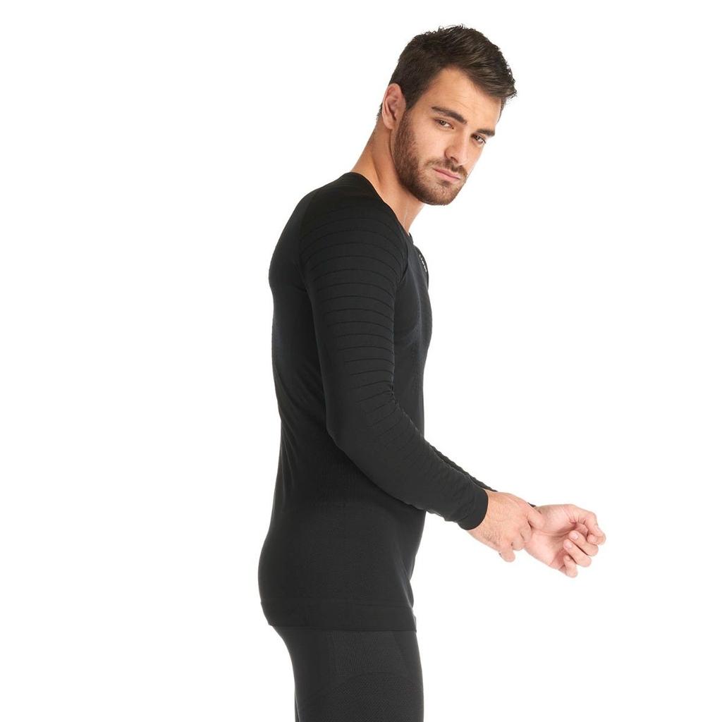 Miniatura Primera Capa Hombre Skintec 2000 Seamless Top I21 - Color: Negro