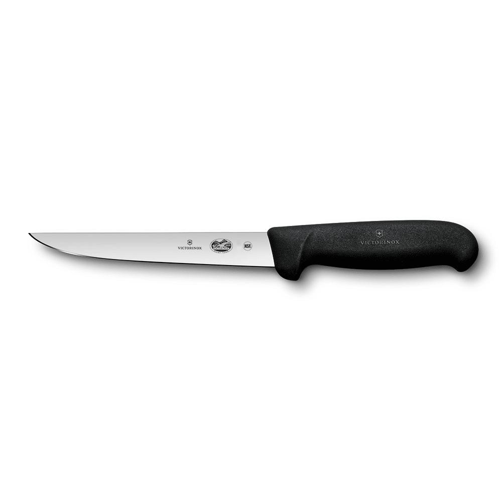 Cuchillo Deshuesador Recto Hoja Ancha Fibrox 15 cm