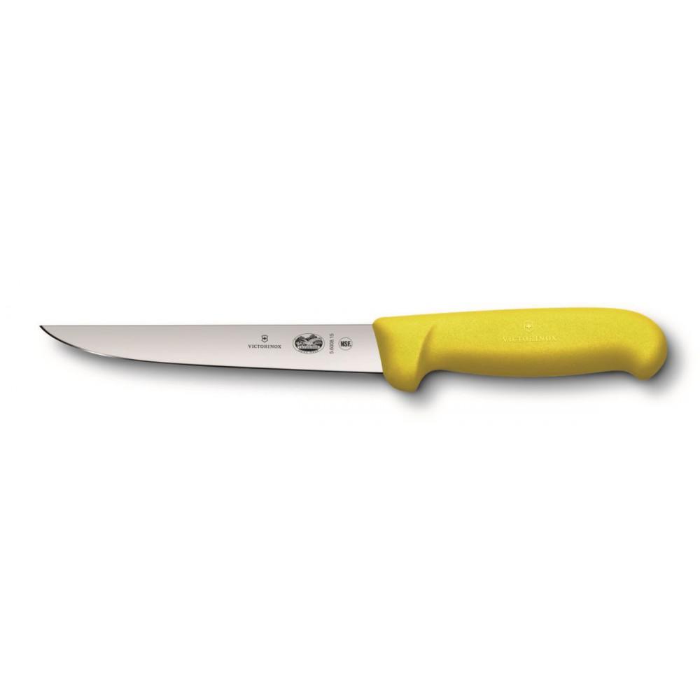 Cuchillo Deshuesador Recto Hoja Ancha Fibrox 15 cm