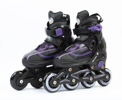 Patines En Línea Fitness HK-110 - Color: Morado