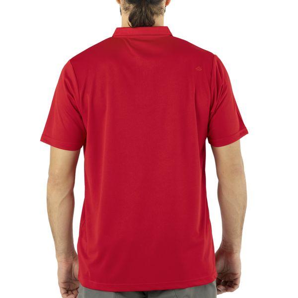 Miniatura Polera Hombre Manga Corta Cooldry - Color: Rojo