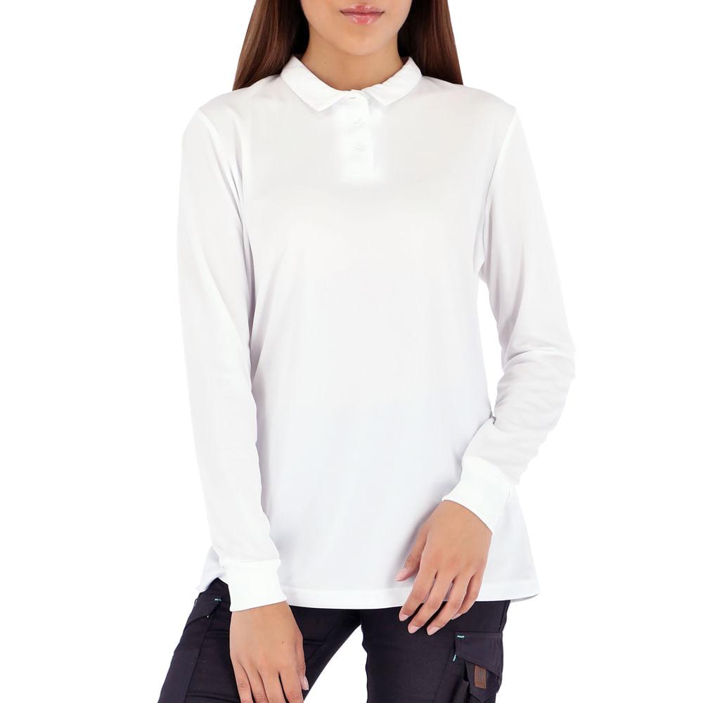 Miniatura Polera Mujer Manga Larga Cooldry