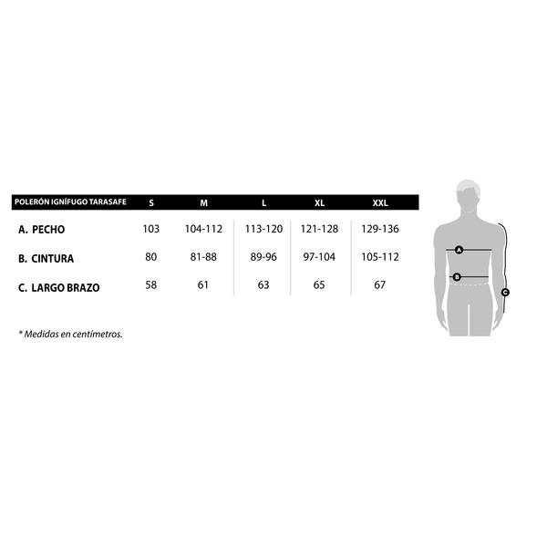 Poleron Hombre Ignifugo Tarasafe