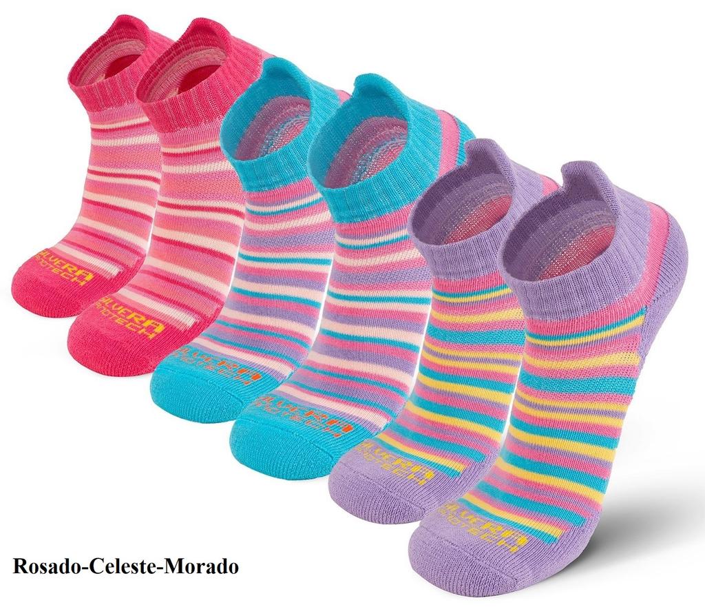 3-Pack Calcetines Running/Cycling | Iris Tab